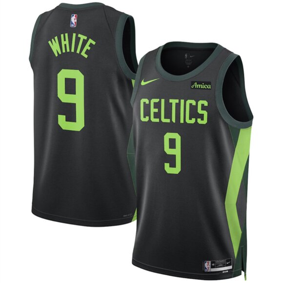 Mens Derrick White Black Stitched Jersey